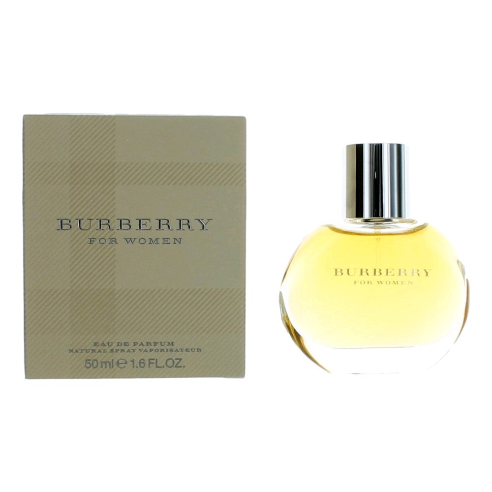 Bottle of Burberry by Burberry, 1.6 oz Eau De Parfum Spray for Women